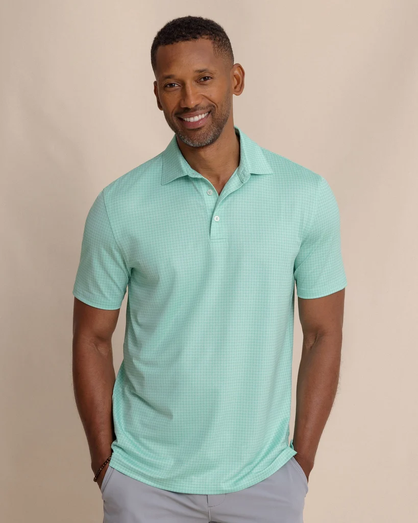 Proven Driver Spring Geo Printed Polo High-Grade