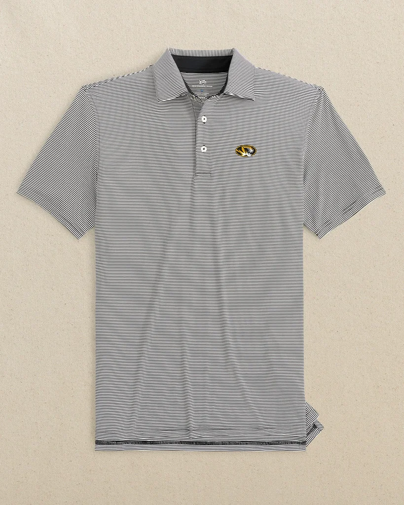 Dependable Missouri Tigers brrr°®-eeze Meadowbrook Stripe Polo Next-Generation