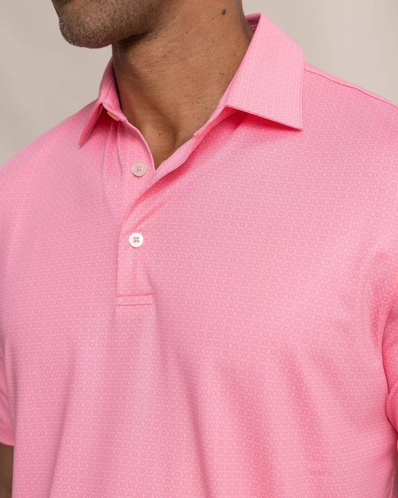 Selected Driver Seaside Geo Printed Polo Efficient