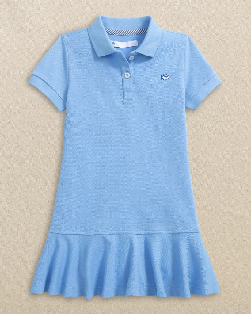 Sophisticated Girls Skipjack Dropwaist Polo Dress Elite