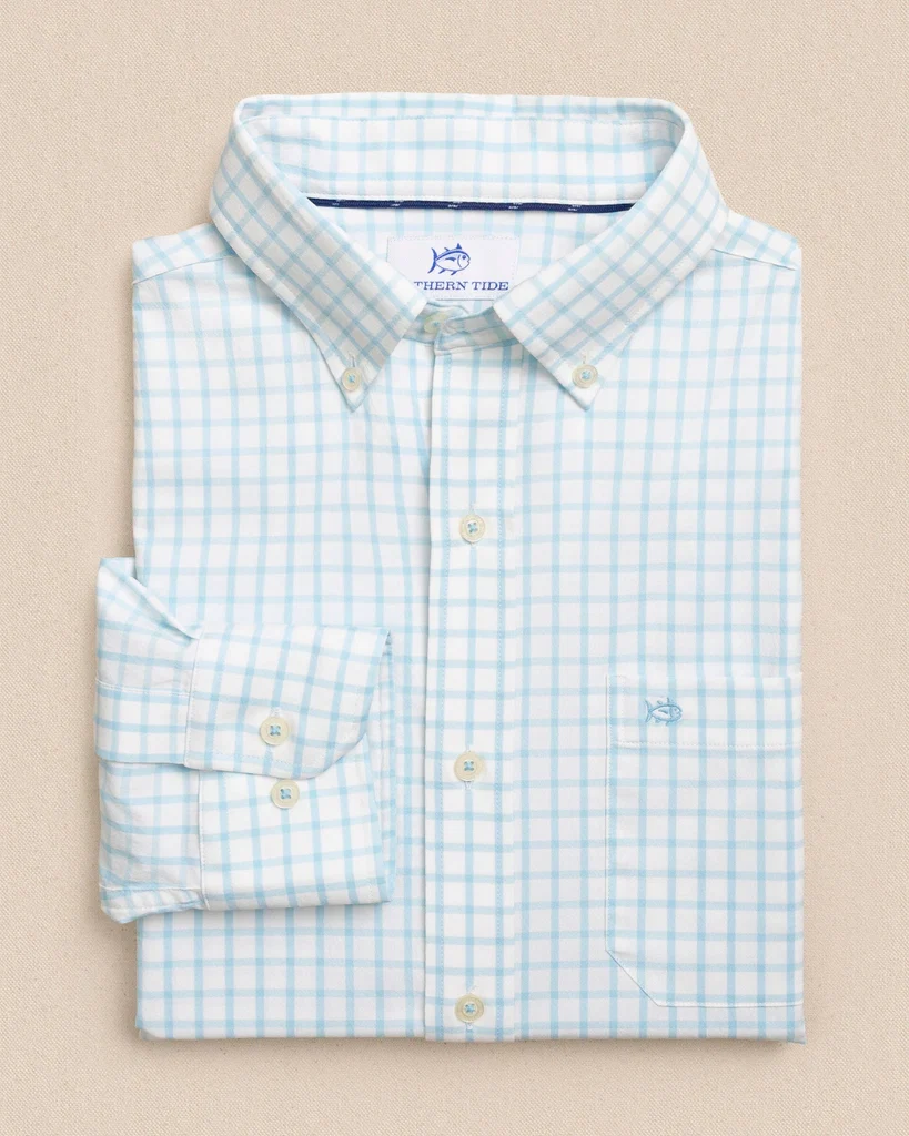 Efficient Tradewind Tattersall Coastal Breeze® Sport Shirt Flexible