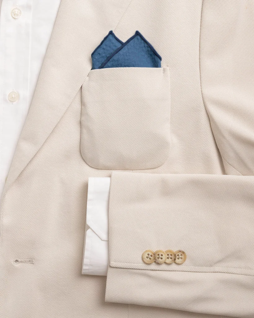 Comfortable High Cotton Nautical Blue Seersucker Pocket Square User-Friendly