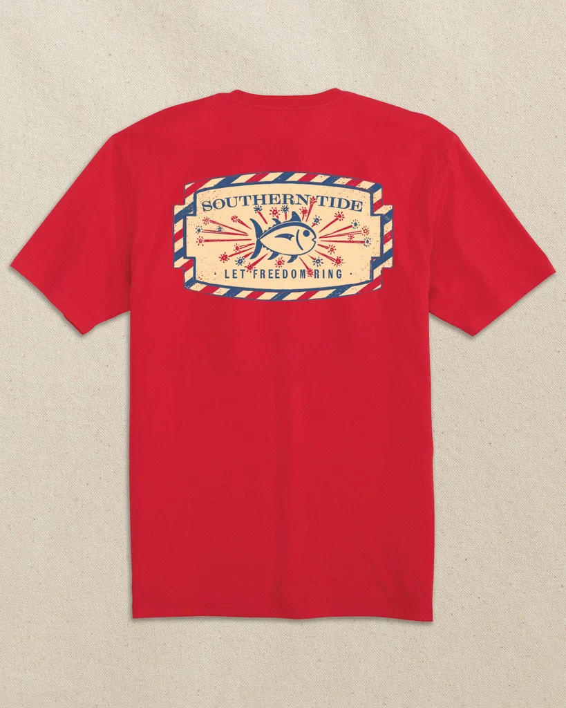 Traditional Vintage Firecracker Label Short Sleeve T-Shirt Soft