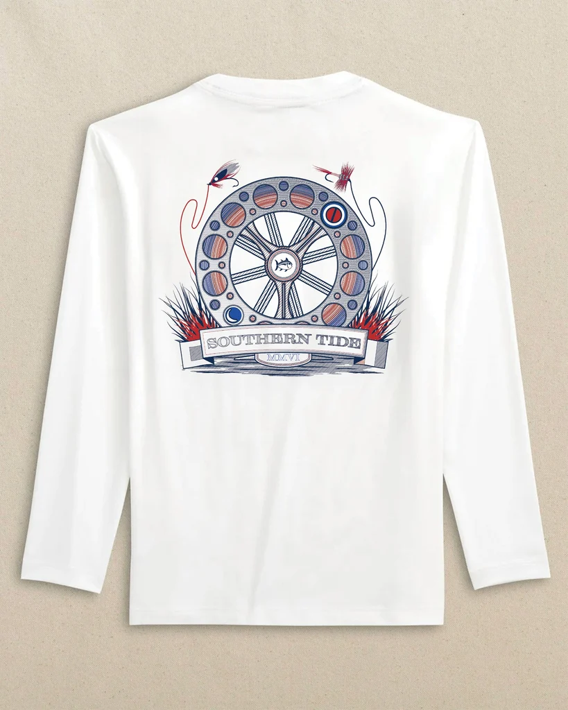 Fine Kids Keep It Reel Performance Long Sleeve T-Shirt Durable