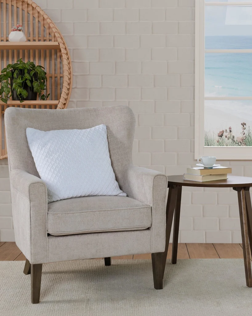 Eco-Friendly Saltwater Square Decorative Pillow Classic