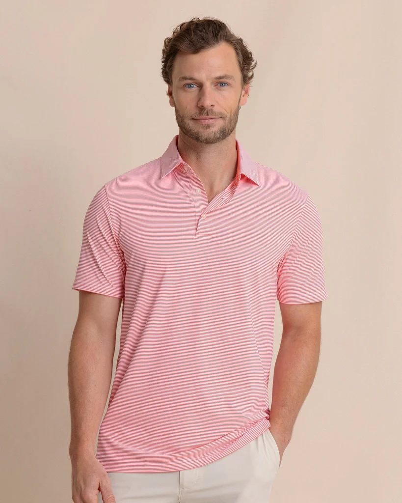 Solid brrr°®-eeze Meadowbrook Stripe Polo Authentic