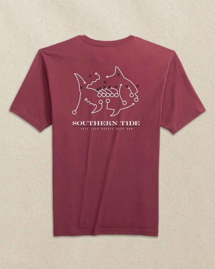Stylish USC Gamecocks Skipjack Play Short Sleeve T-Shirt Detailed