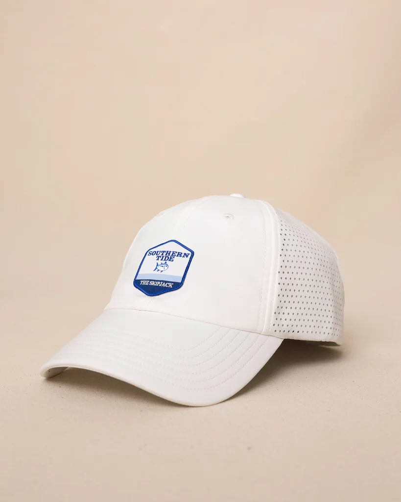 Sustainable Southern Tide Badge Performance Trucker Hat Easy-to-Use