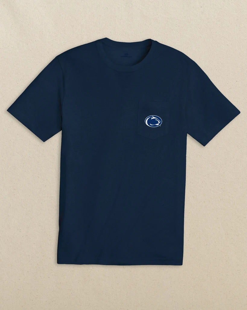 Fine Crafted Penn State Nittany Lions Embroidered Short Sleeve T-Shirt Premium