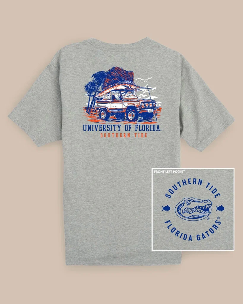 Reusable Florida Gators Trophy Catch Heather T-Shirt Professional