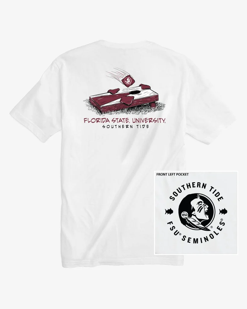 Carefully Designed FSU Seminoles Cornhole T-Shirt Advanced