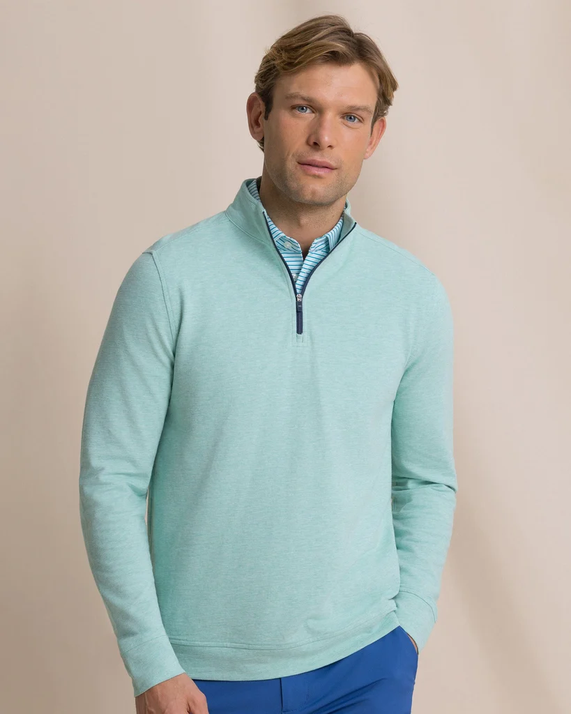 Healthy Gulf View Heather Quarter Zip Premium