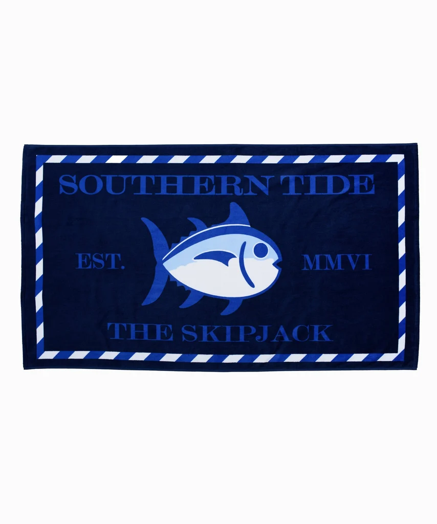 Fashionable Skipjack Beach Towel Artisan