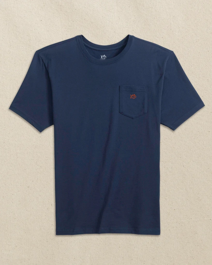 Innovative Embroidered Skipjack Short Sleeve T-Shirt Trendy