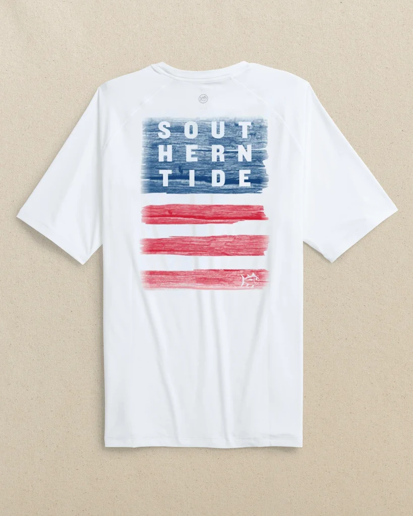 Elite Wooden Flag brrr°®-illiant Short Sleeve Performance T-Shirt Healthy