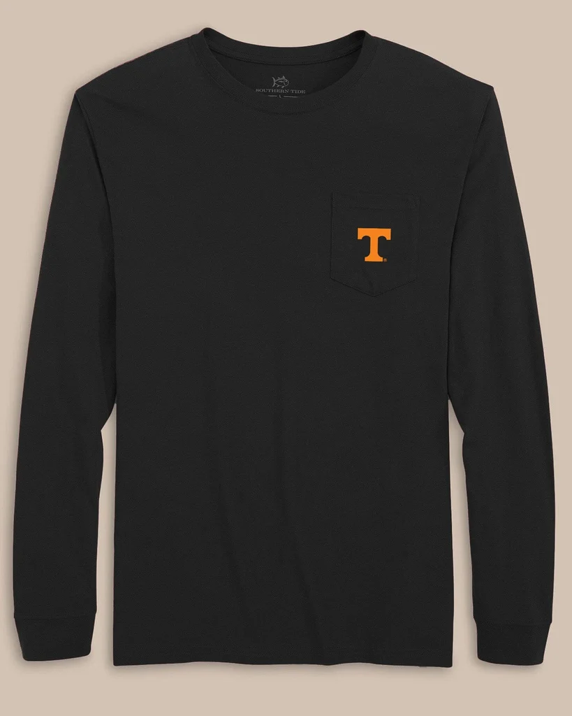 Enhanced Tennessee Vols Gameday Embroidered Long Sleeve T-Shirt Clean