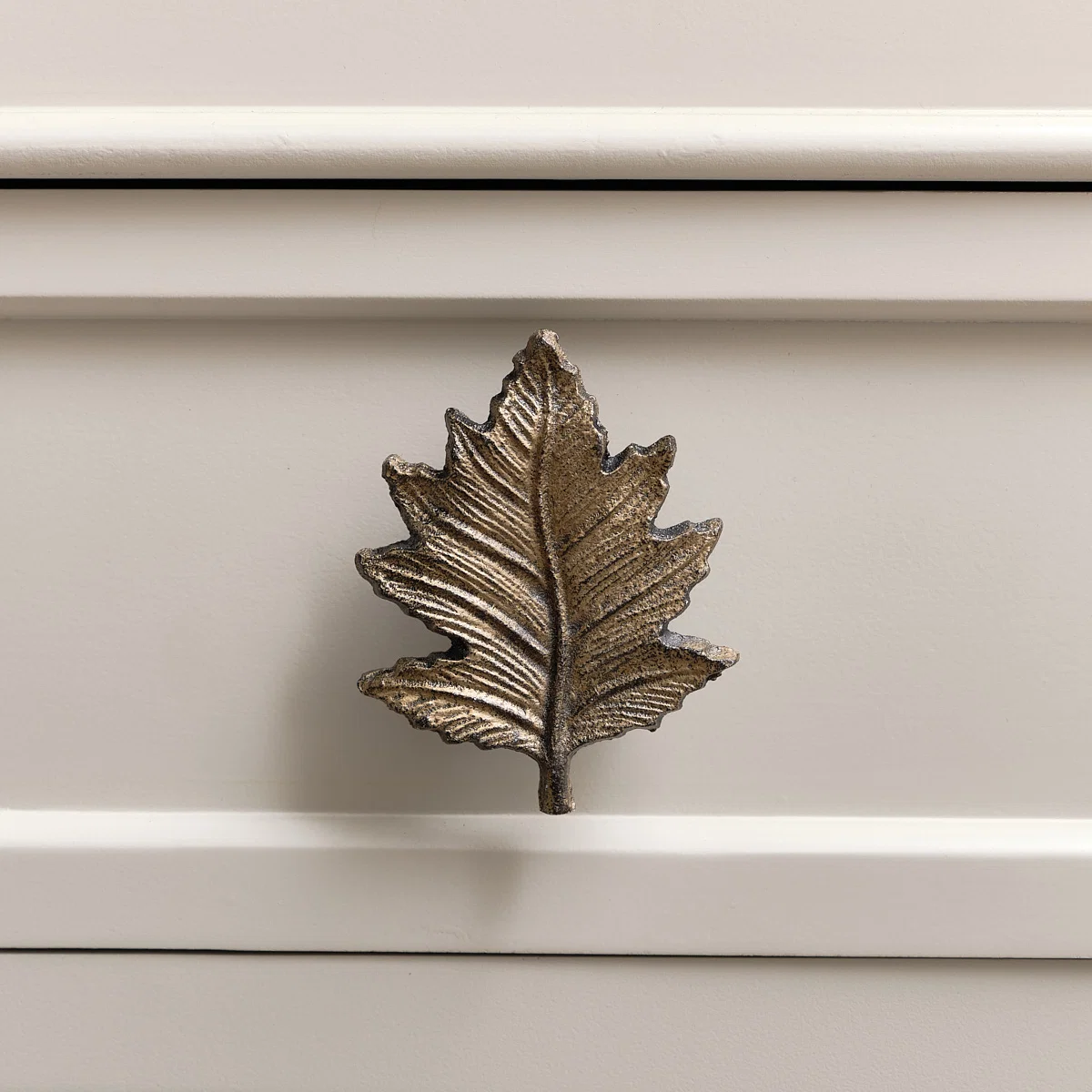 Powerful Large Rustic Leaf Drawer Knob Smart
