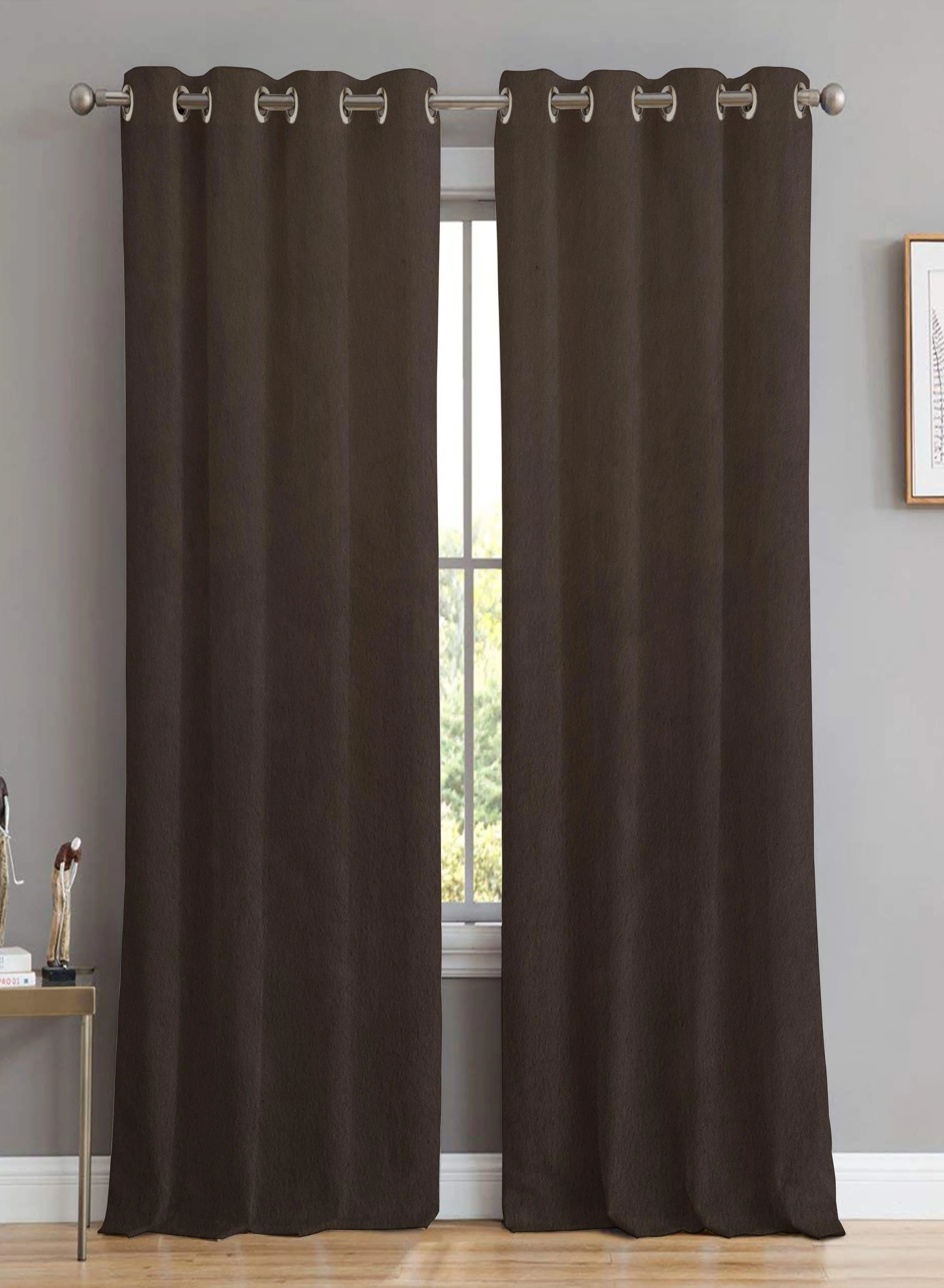 Modern Meraki Velvet Room Darkening Curtains Luxe Soft-Heavy Fabric Mocha Brown Set of 2 Fully CustomizableThe Guide to Measuring and Choosing Curtains Specialty
