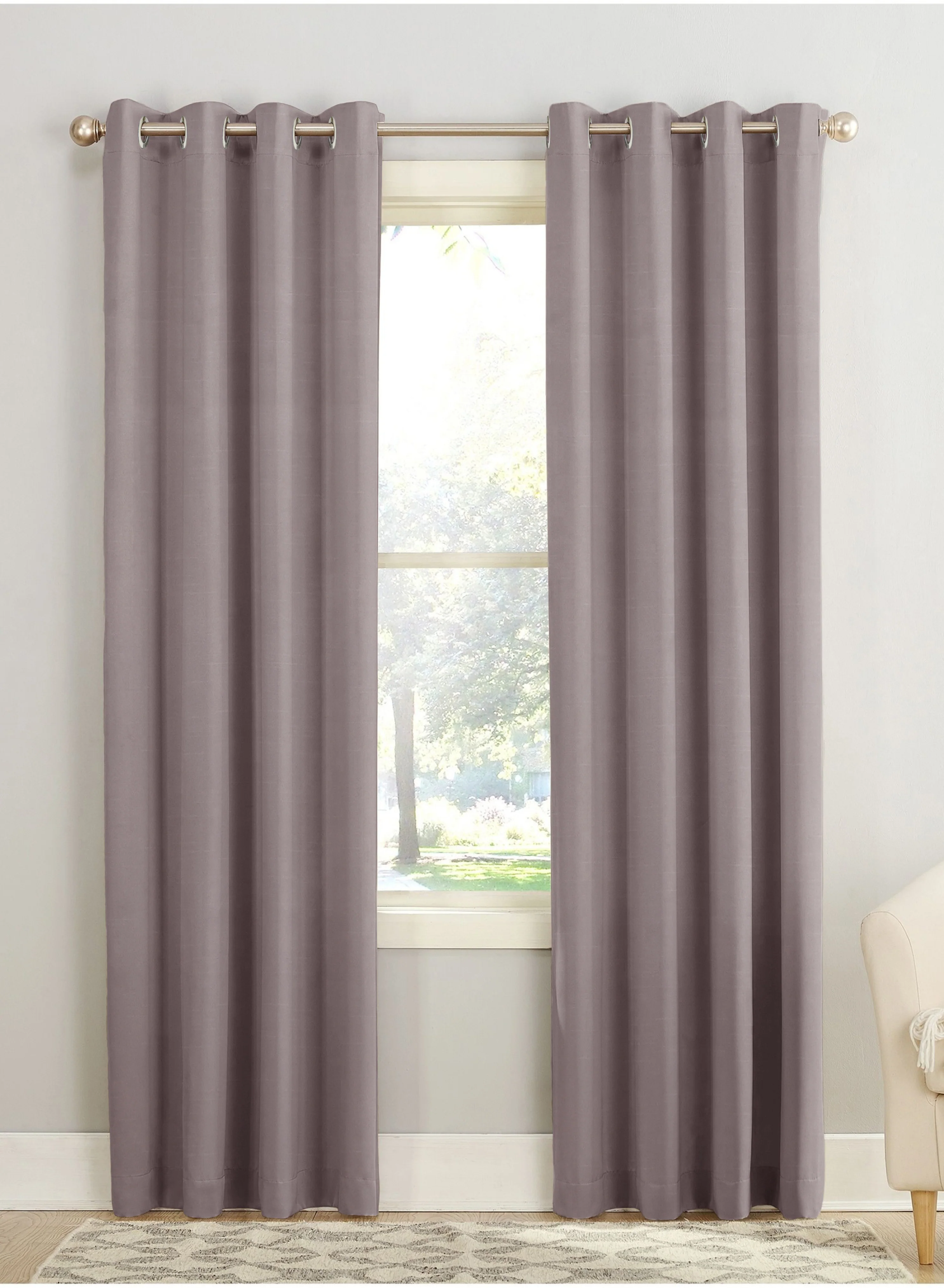 Durable Casper Plain Room Darkening Curtains Falcon Gray Set of 2The Guide to Measuring and Choosing Curtains Solid