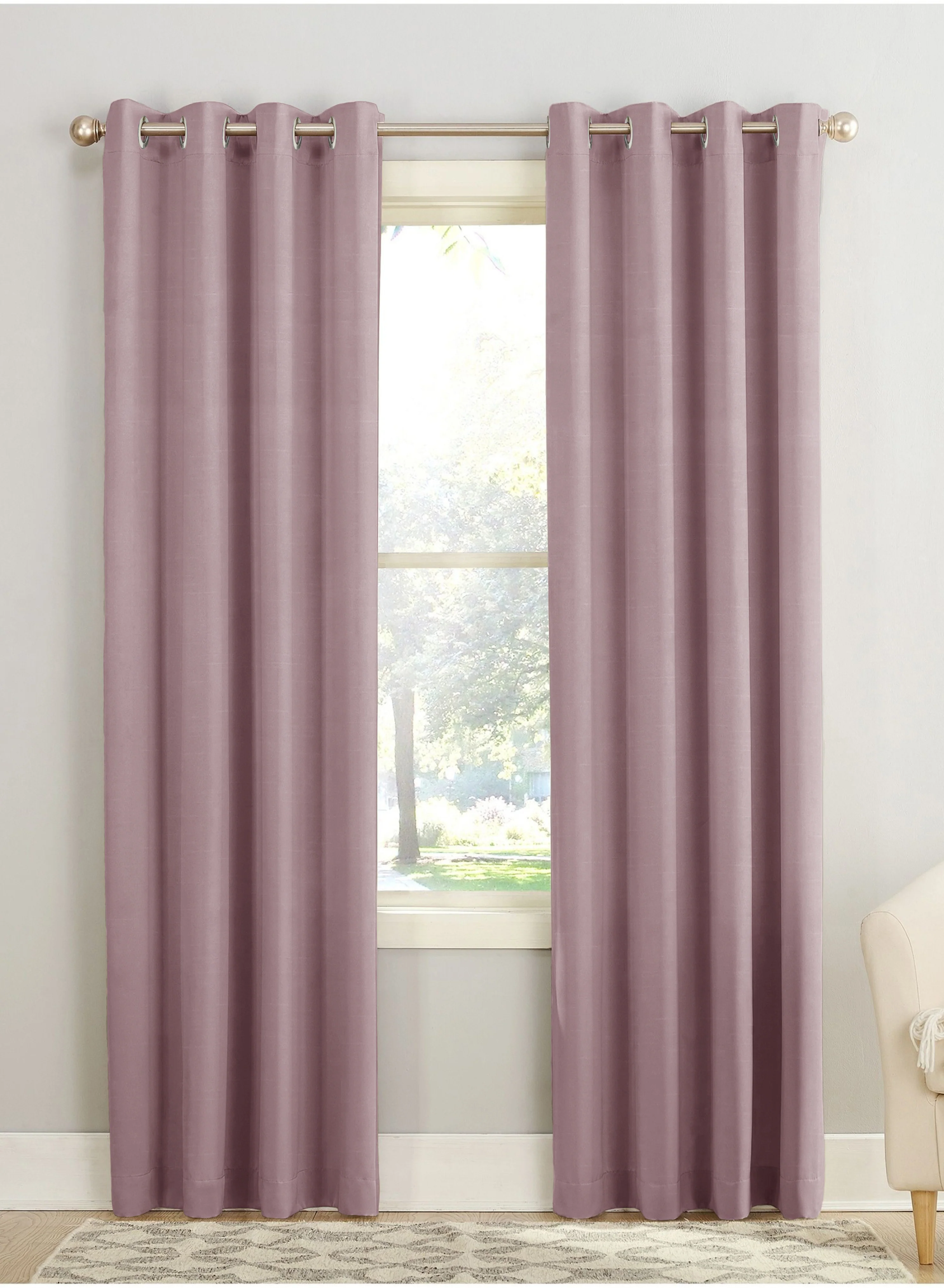 Advanced Casper Plain Room Darkening Curtains Careys Pink Set of 2The Guide to Measuring and Choosing Curtains Specialty