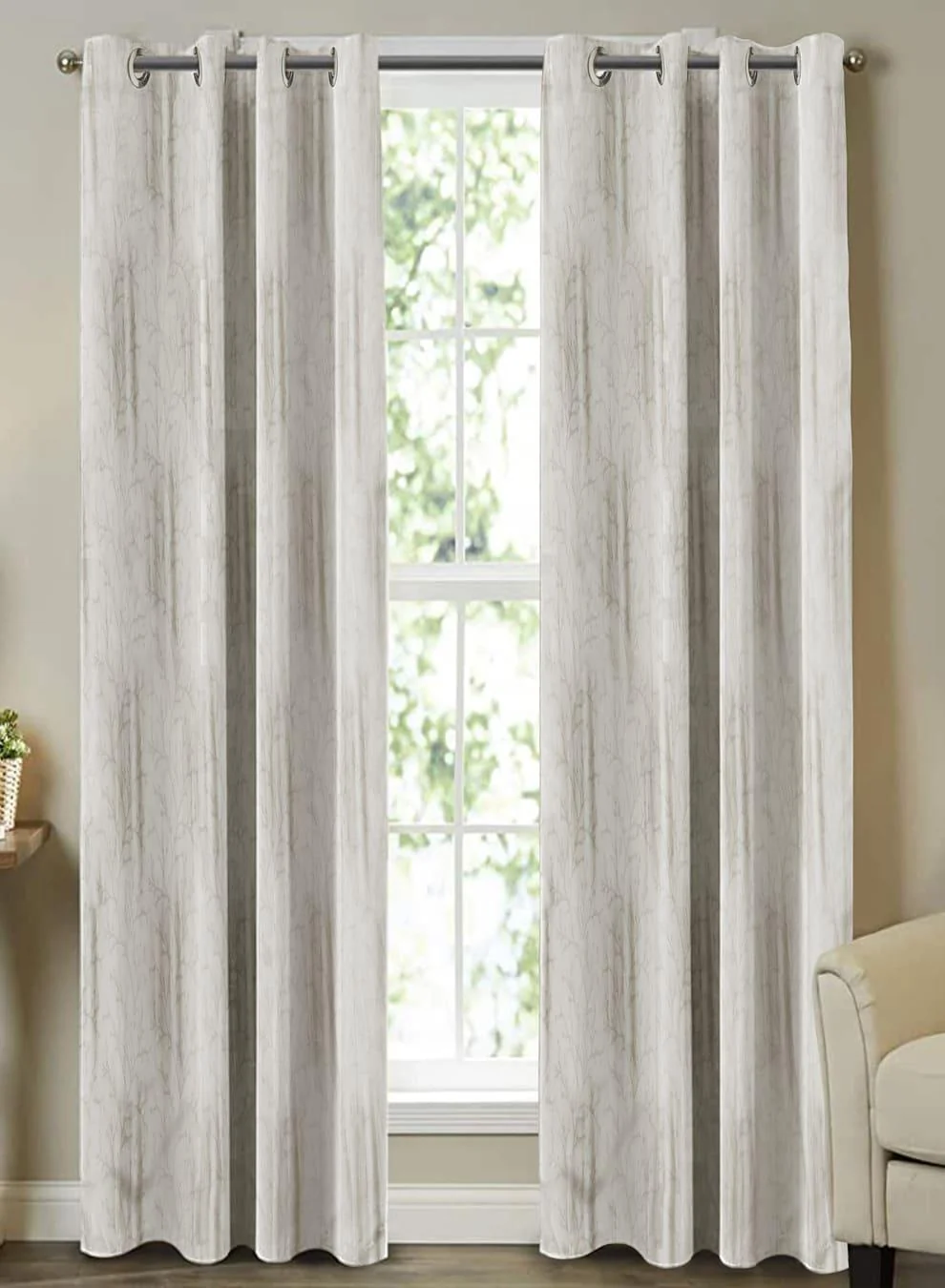 Reliable Farella Jacquard Room Darkening Curtains Chrome White Set of 2 Pattern 3 The Guide to Measuring and Choosing Curtains Expertly Made