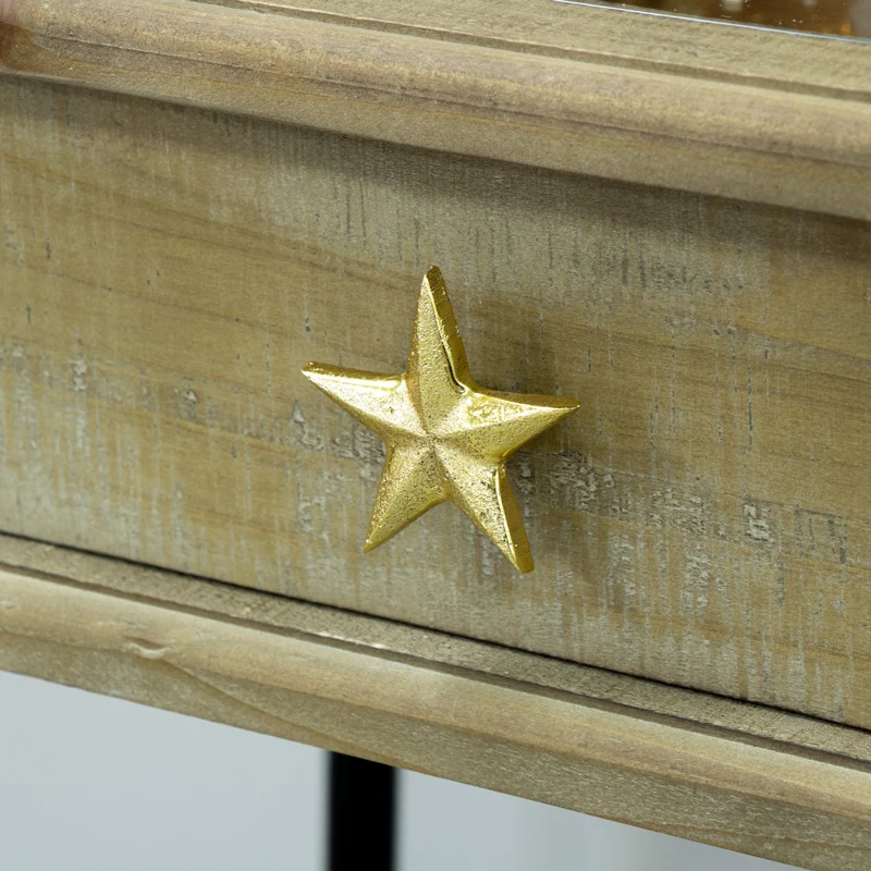 Practical Gold Star Drawer Knob Prestigious