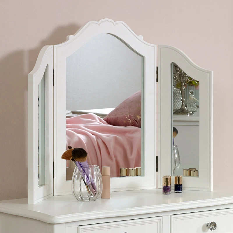 Selected White Tabletop Vanity Mirror – Victoria Range High-Performance