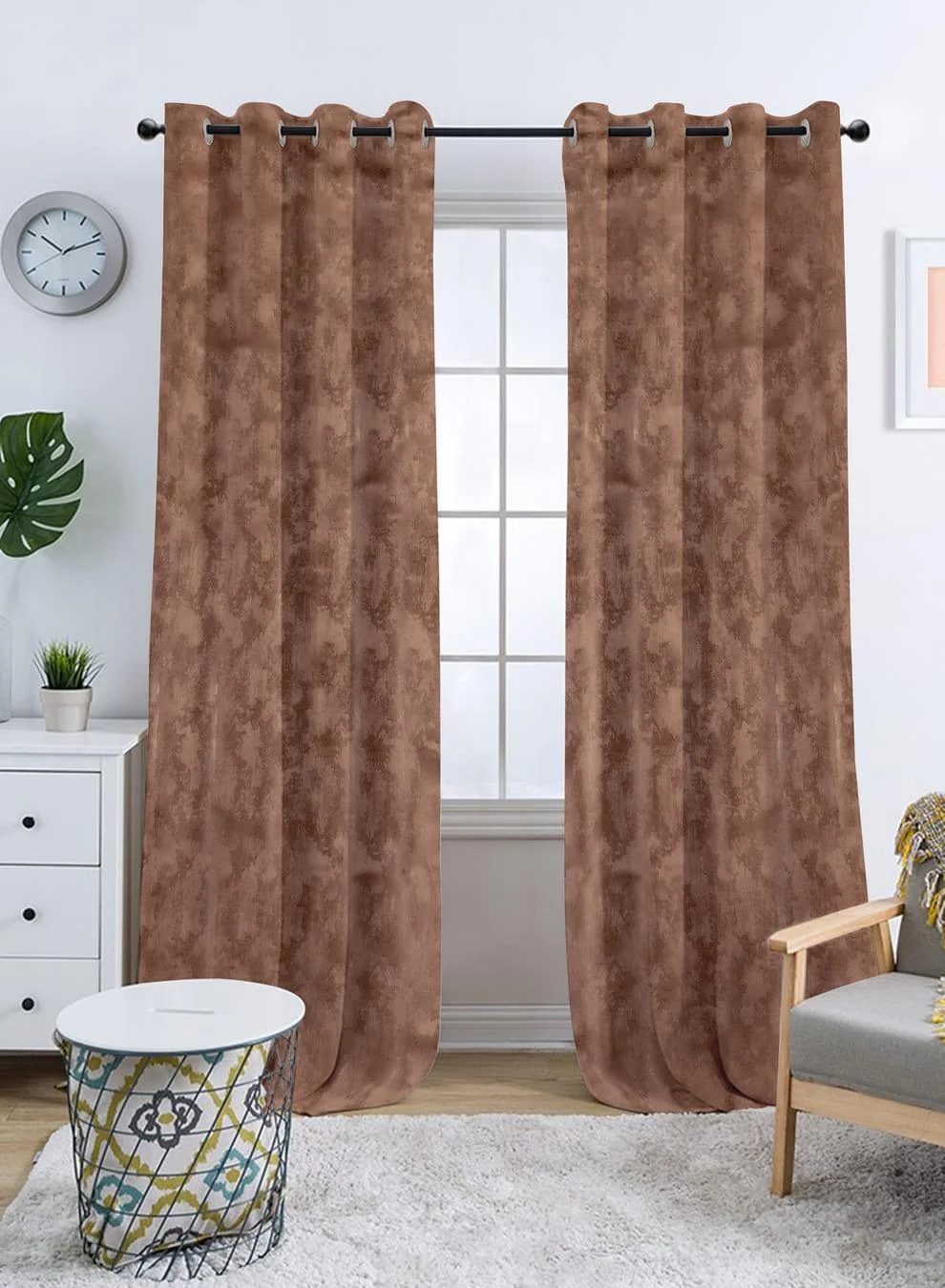 Advanced Venezia Blackout Curtains Luxe Jacquard Texture Total Light Block Brown Set of 2 Fully CustomizableThe Guide to Measuring and Choosing Curtains Effective