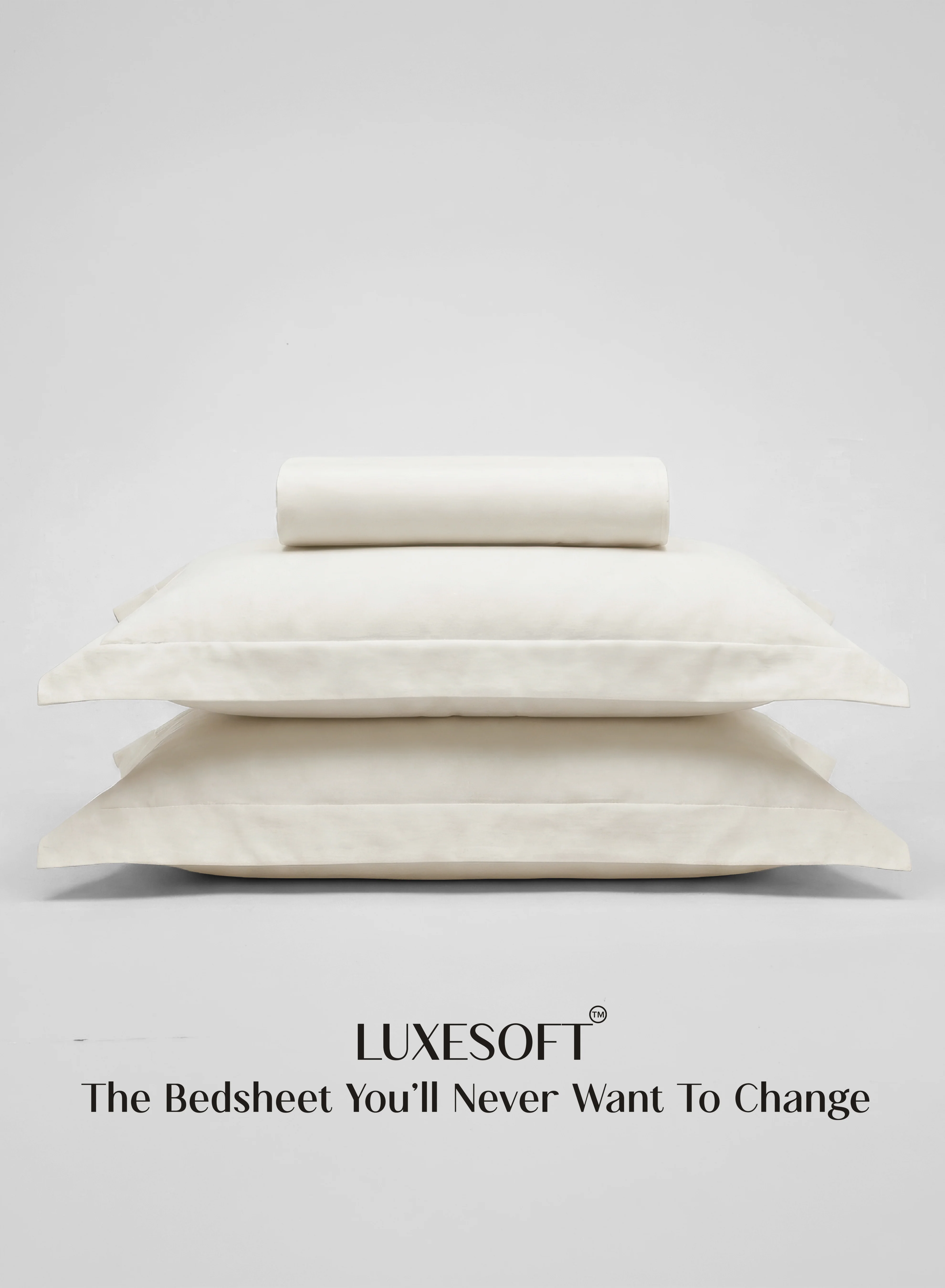 Sustainable LuxeSoft™ Double Bedsheet Set Oversized King Includes 2 Pillow Covers 2 Cushion Covers Morning Glory Premium Material