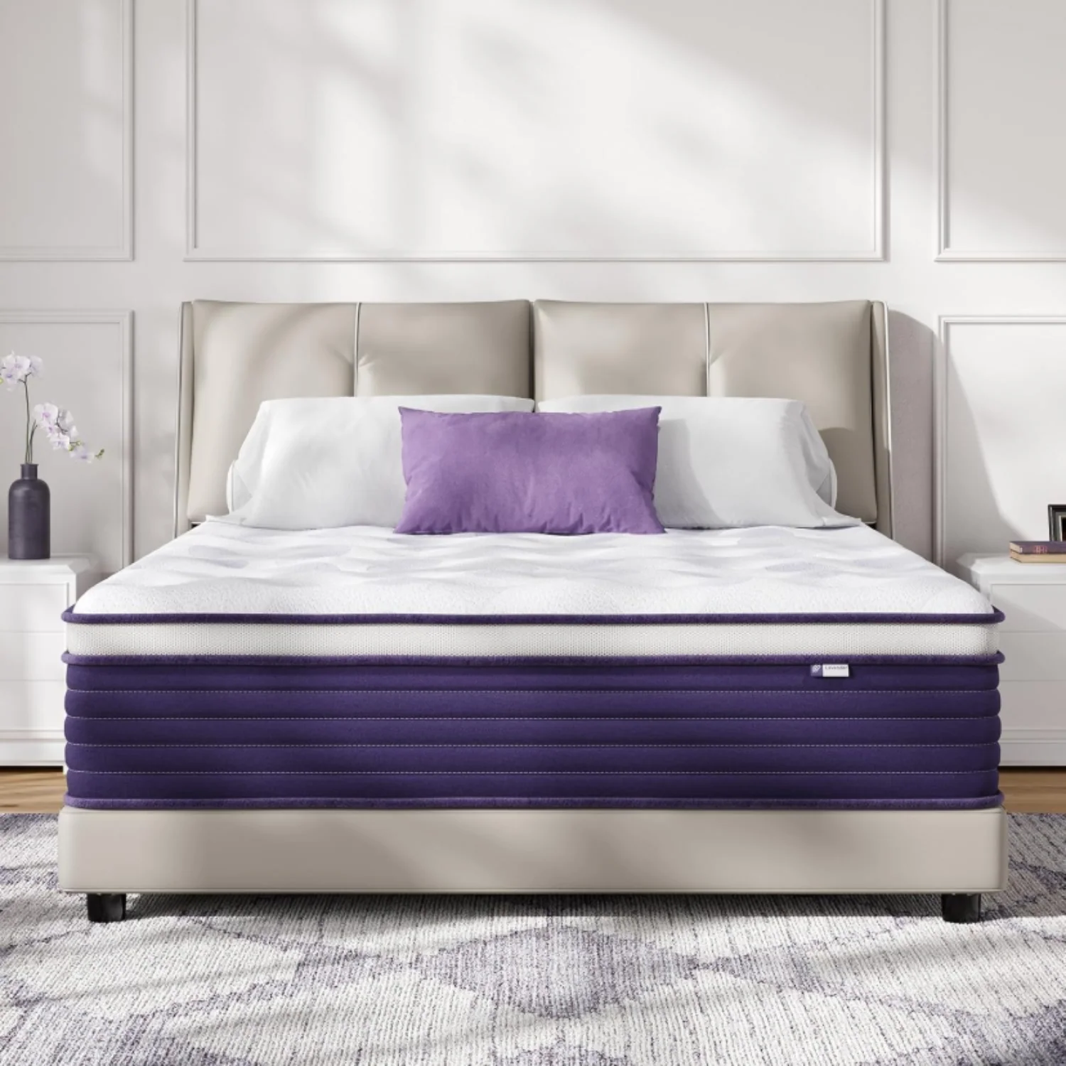 Unique 10 Inch Hybrid Mattress in a Box Medium Firm Memory Foam Mattress with Individual Pocket Spring CertiPUR-US 10 Inch Hybrid Mattress in a Box Medium Firm Memory Foam Mattress with Individual Pocket Spring CertiPUR-US Lightweight