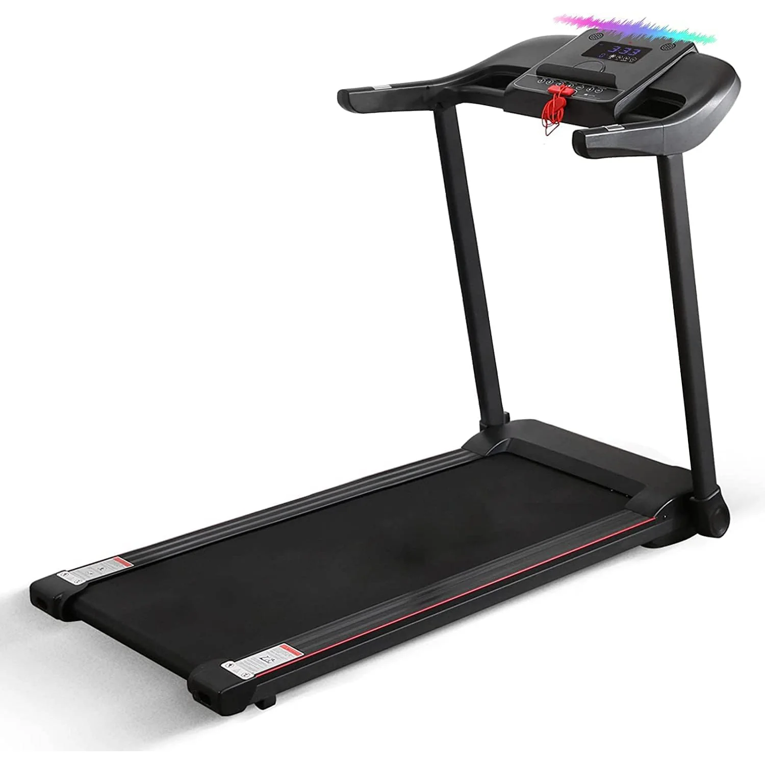 Premium Foldable Treadmill with Voice Control Bluetooth Connectivity Portable Treadmill with 12 Pre-Set Training ProgramsFoldable Treadmill with Voice Control Bluetooth Connectivity Portable Treadmill with 12 Pre-Set Training Programs Long-Lasting