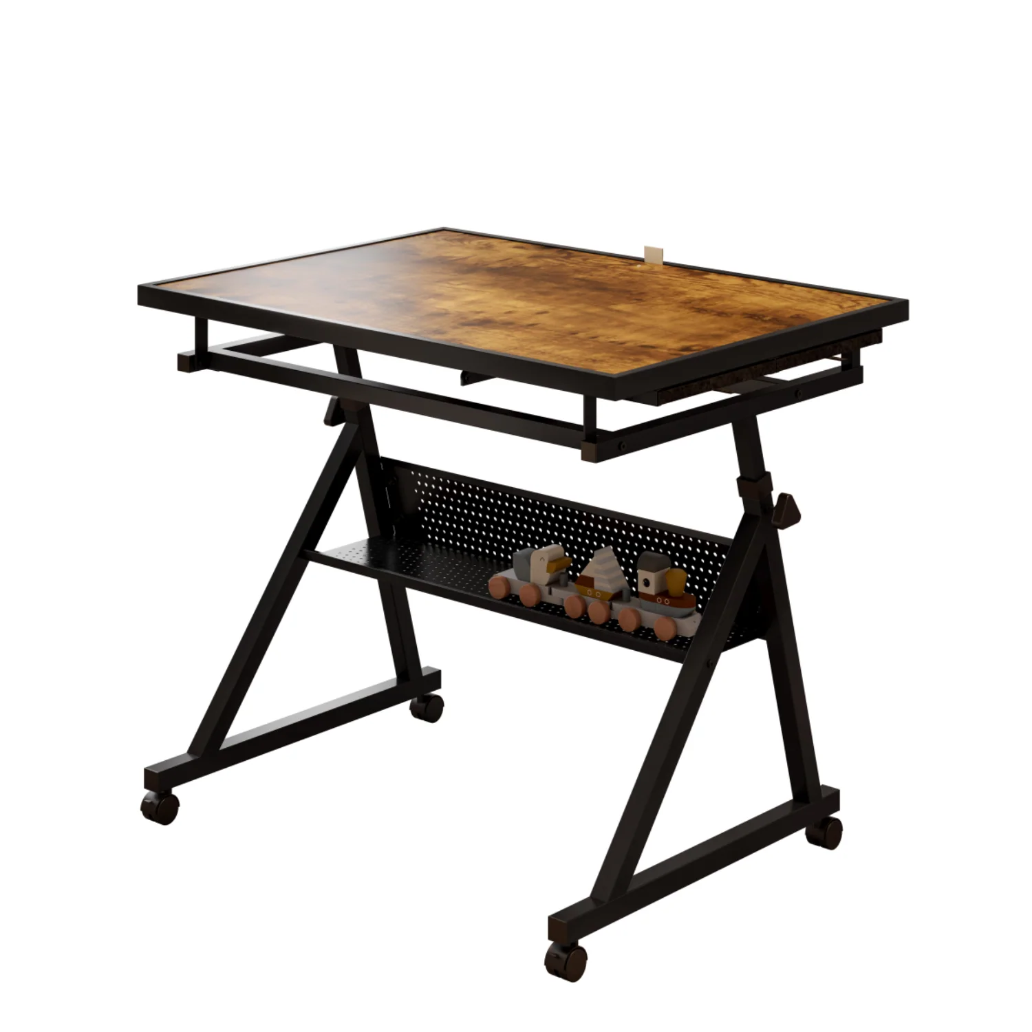 Lightweight 1500 Piece Puzzle Table Puzzle Board with Tilt Angle and Height Adjustment Portable Jigsaw Puzzle Table with Legs1500 Piece Puzzle Table Puzzle Board with Tilt Angle and Height Adjustment Portable Jigsaw Puzzle Table with Legs Casual