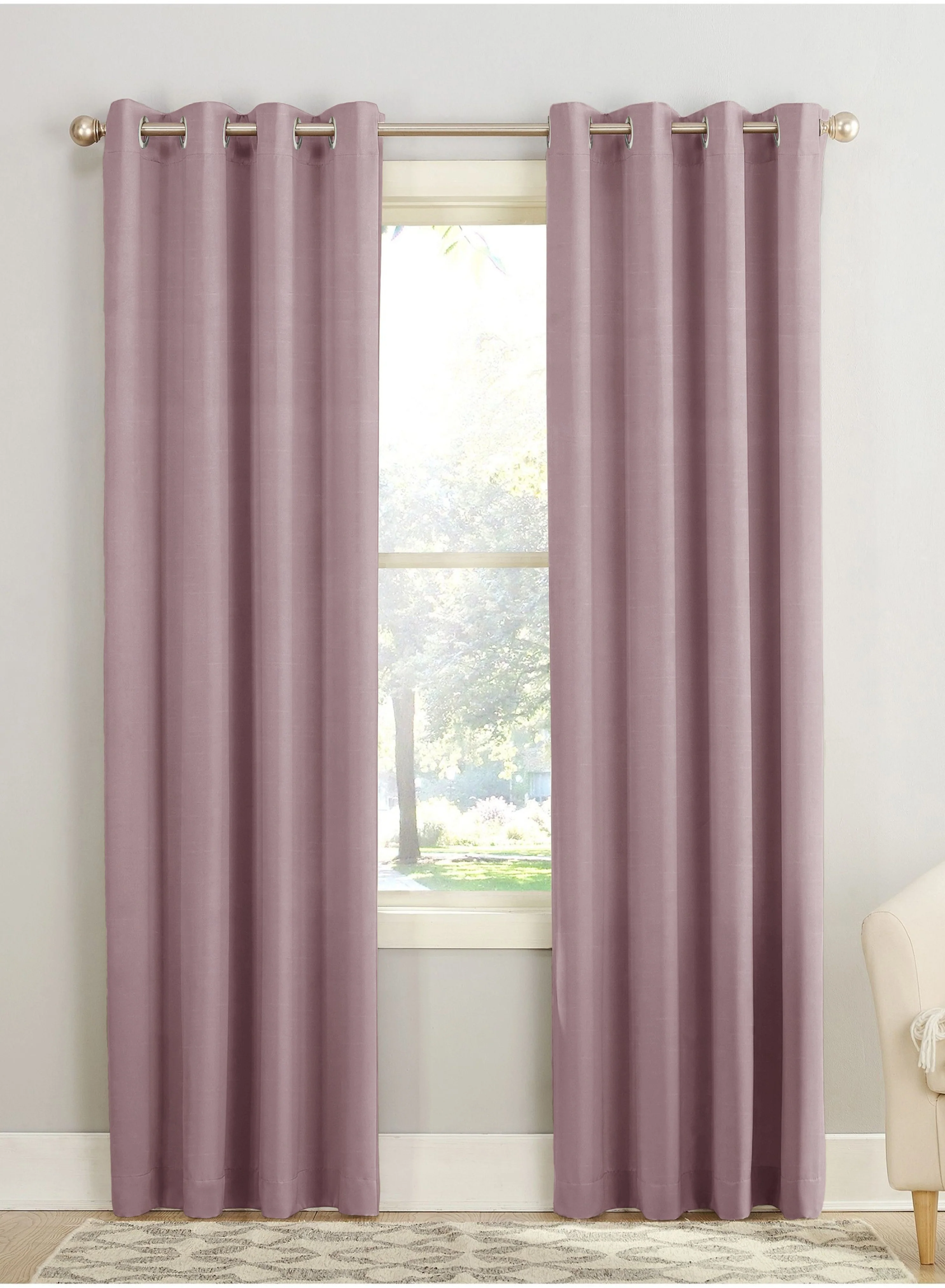 Secure Casper Plain Blackout Curtains Careys Pink Set of 2The Guide to Measuring and Choosing Curtains High-Performance