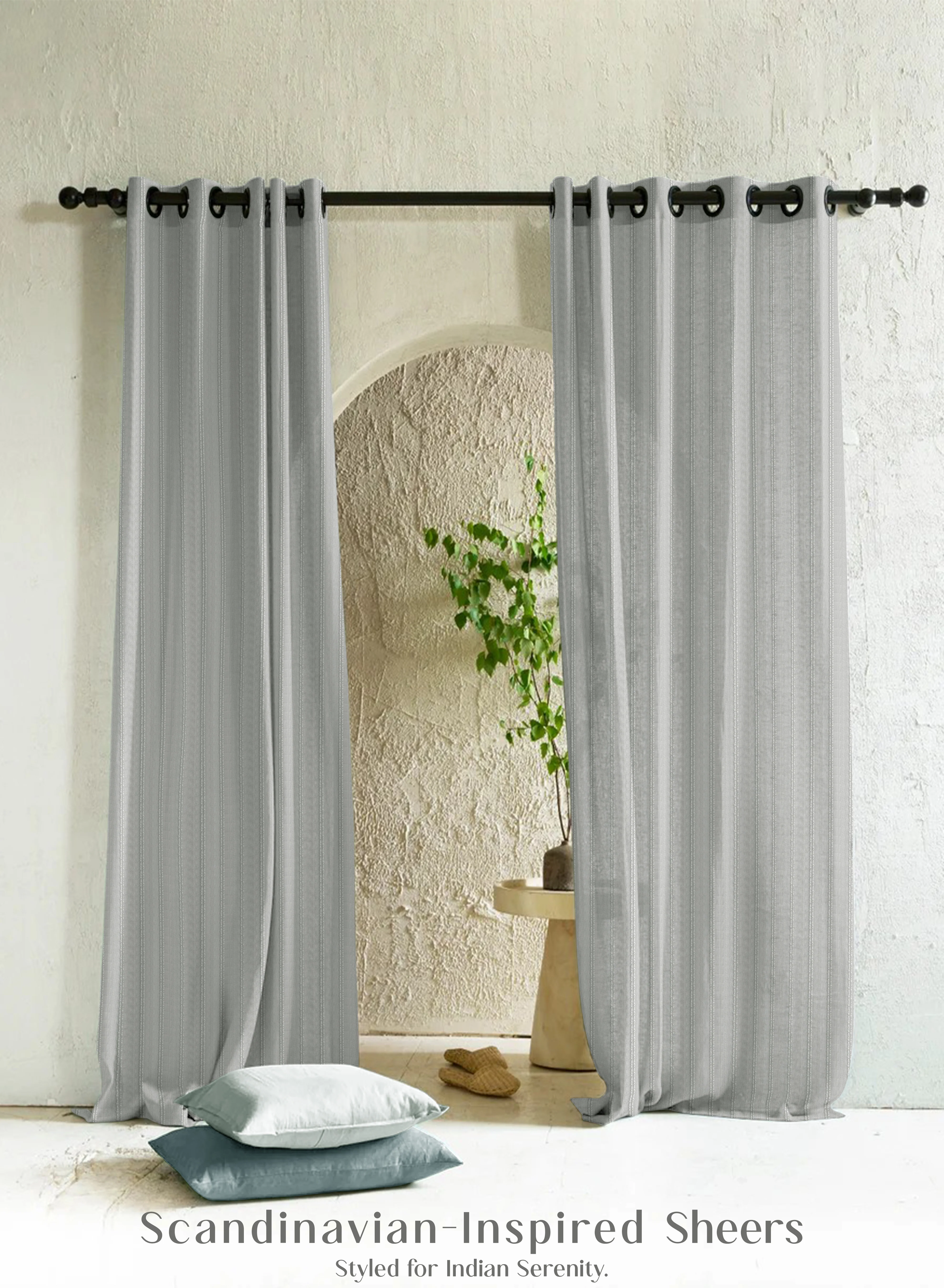 Efficient Amore Striped Sheer Curtains Airy Elegance Soft Light Filter Sage Green Set of 2 Fully CustomizableThe Guide to Measuring and Choosing Curtains Reusable