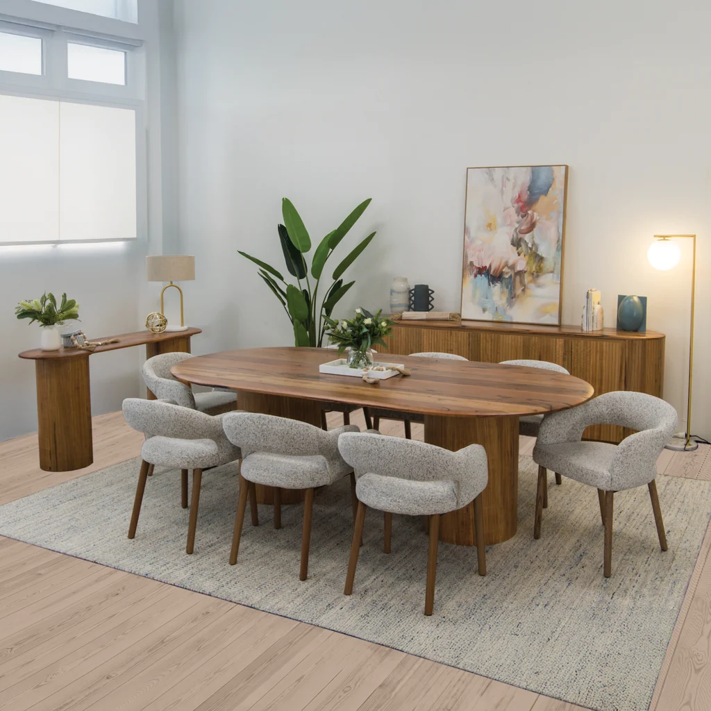 Carefully Designed Fremantle Carlo 6-Person Dining Suite Minimalist