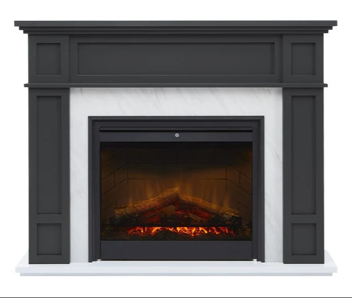 Excellent Eltham Mantle Electric Fire Heater First-Class
