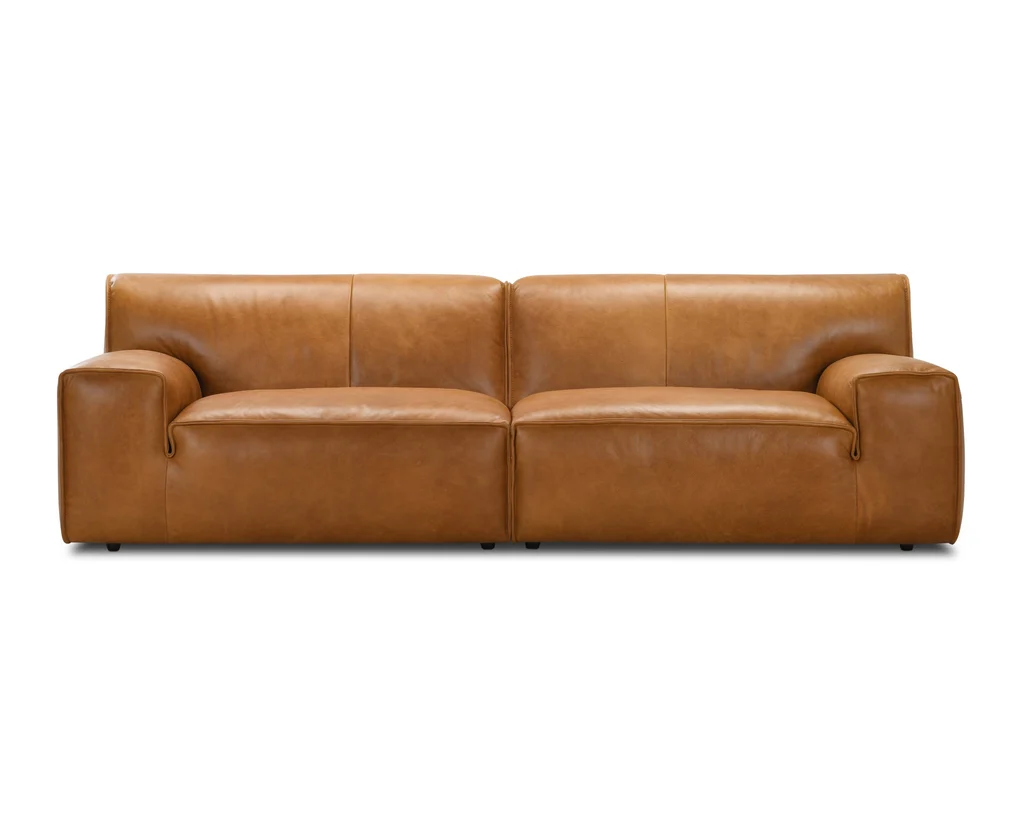 Clean Ferrara Leather Lounge Collection First-Class