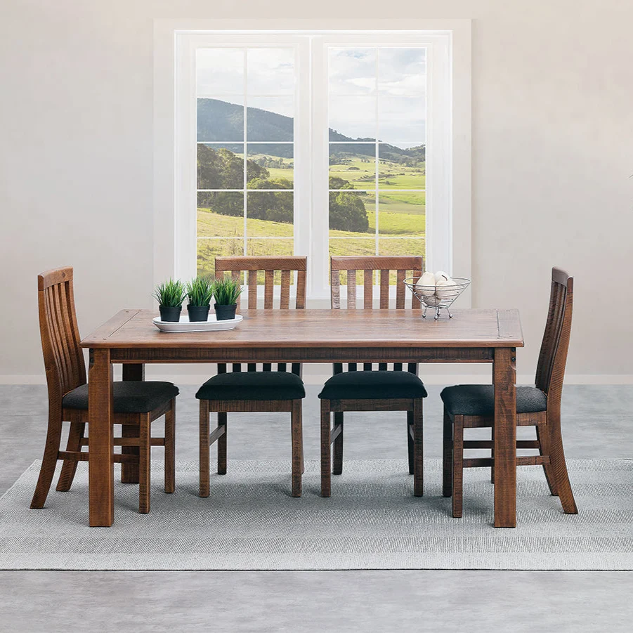 Fine Longyard 7 Piece Dining Suite Effective