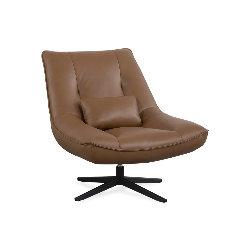 Elegant Aswan Swival Accent Chair Artisan