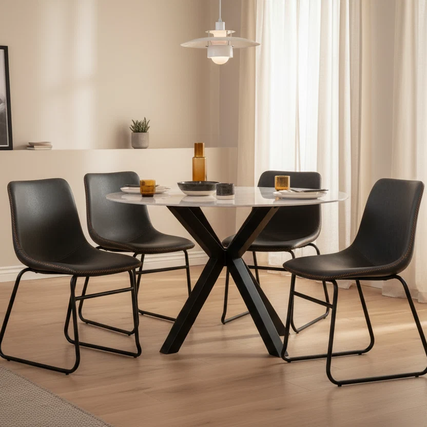 Fine Sienna 5Pce Dining Suite Grey Professional