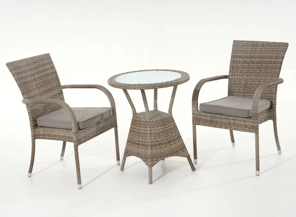Top-Quality Dove 3-Piece Outdoor Balcony Set Enhanced