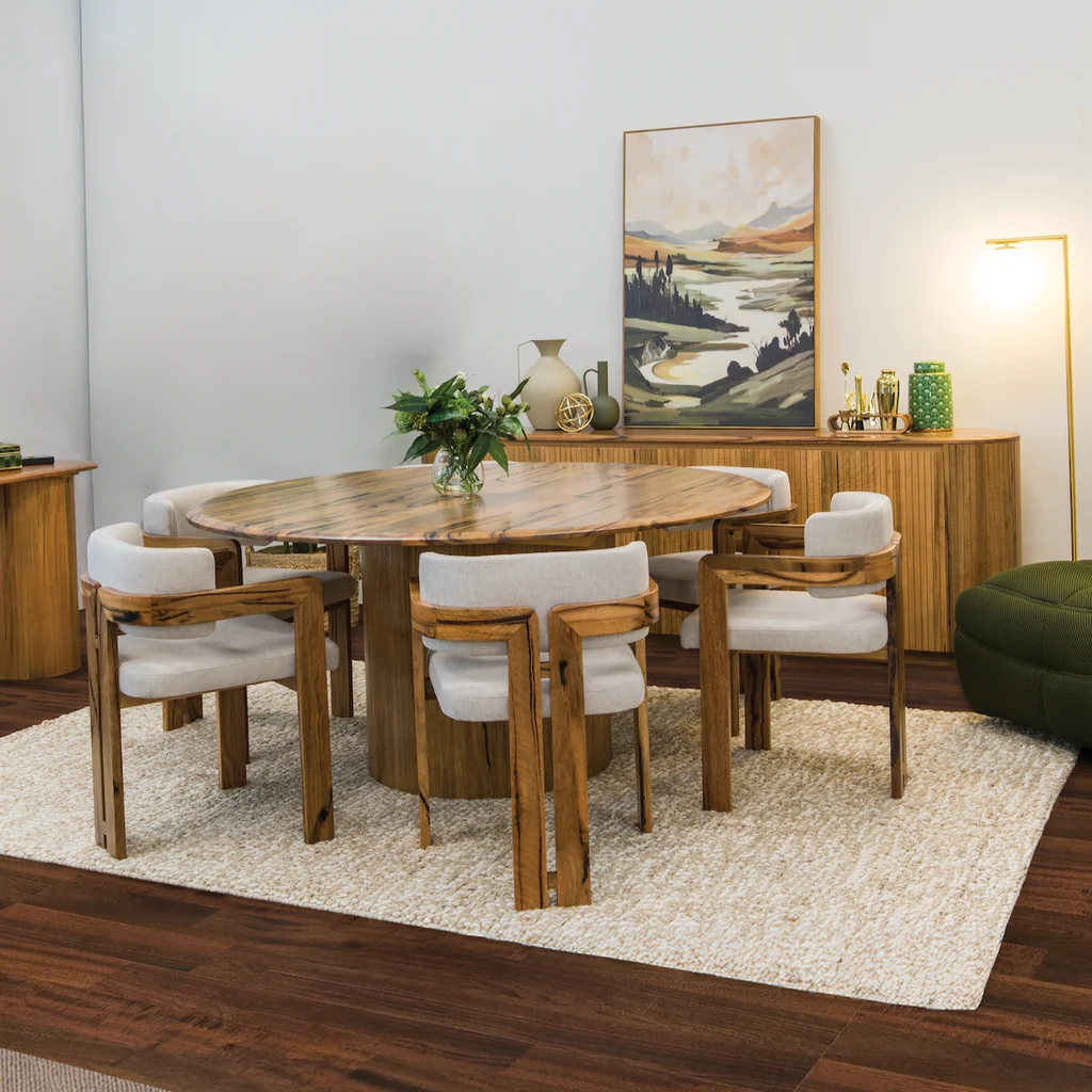 Genuine Fremantle 6-Person Dining Suite Elegant