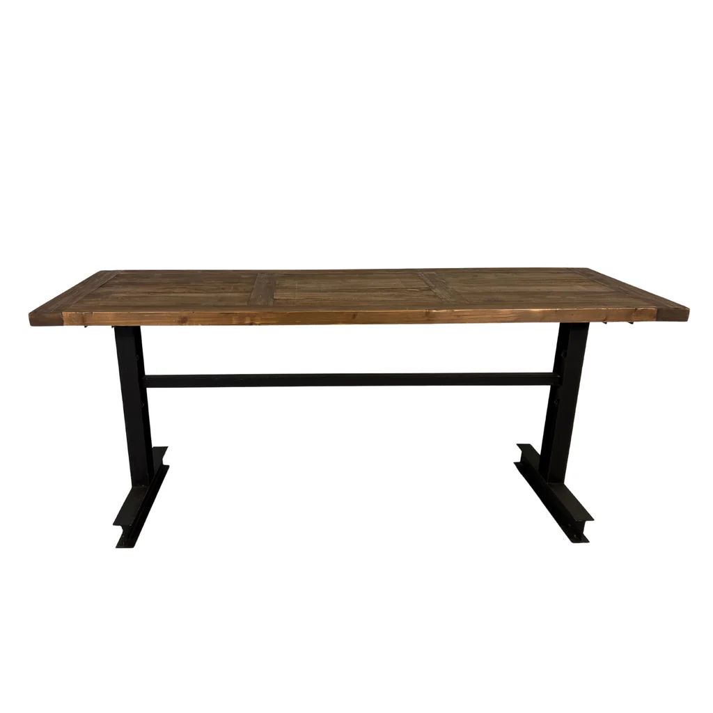 Responsible Reclaimed Timber Bar Table 2000 Innovative