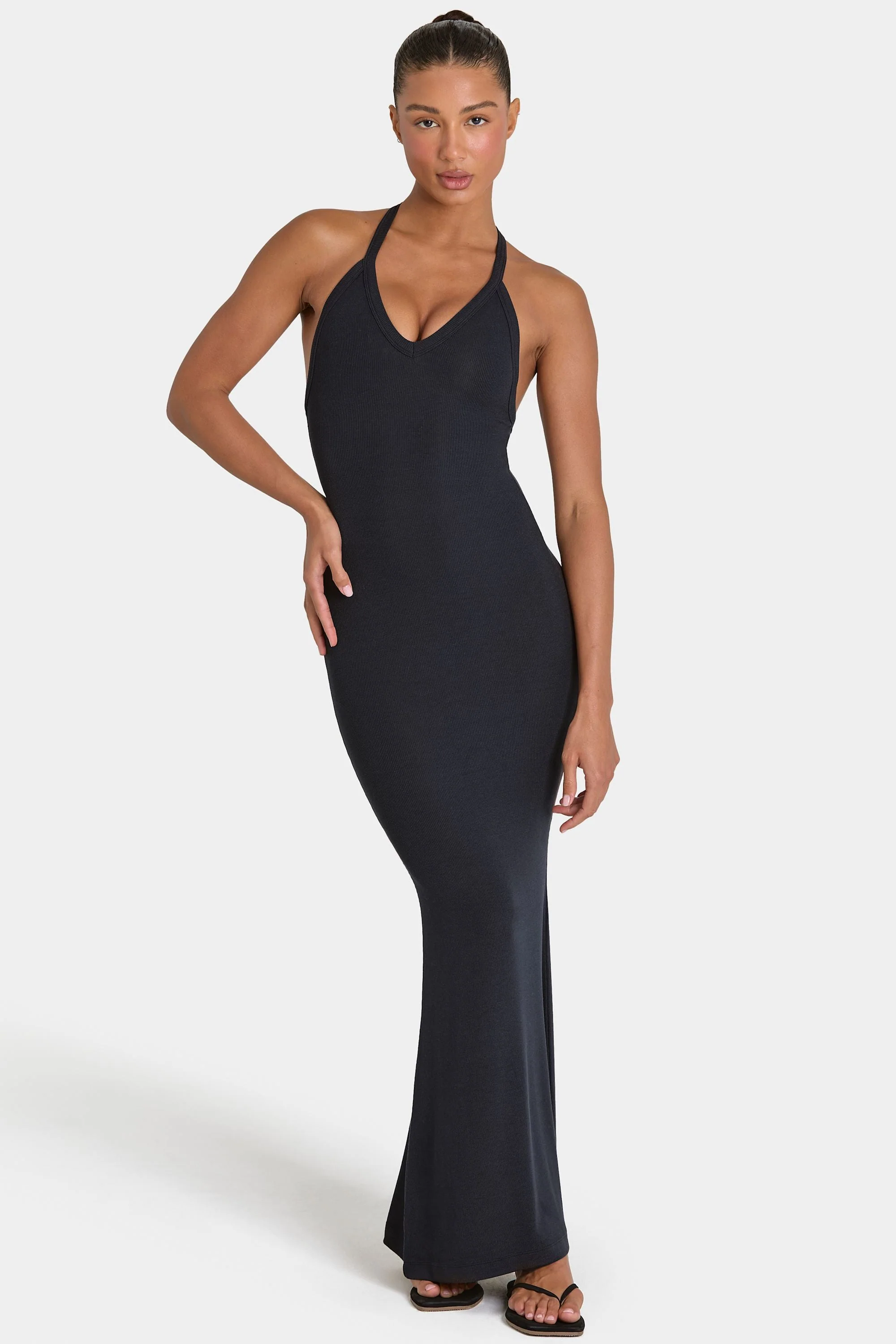 Pure ButterCloud™ Maxi Dress in Black Traditional