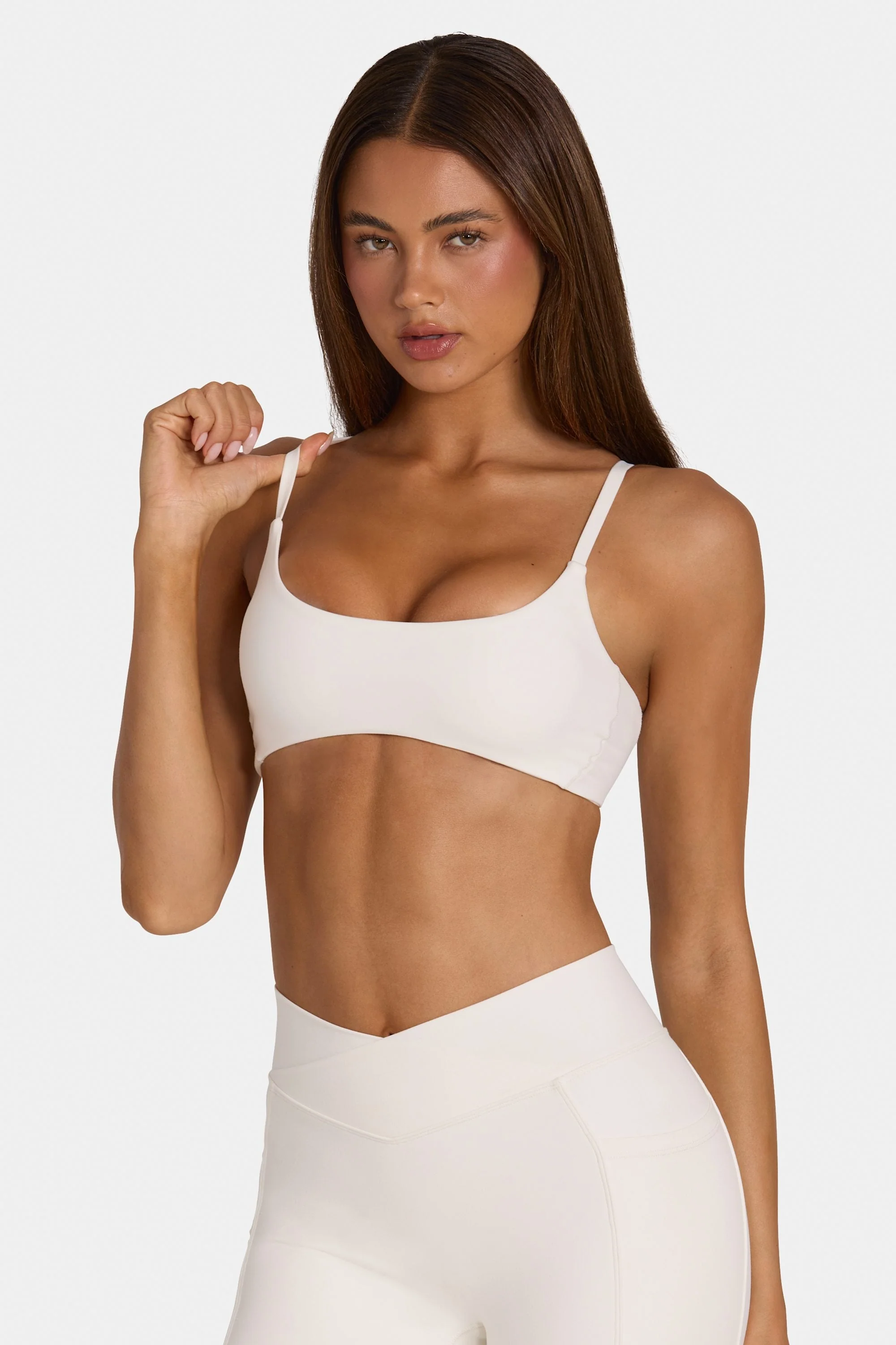 Safe Soft Active Low-Impact Sports Bra in Coconut Trendy