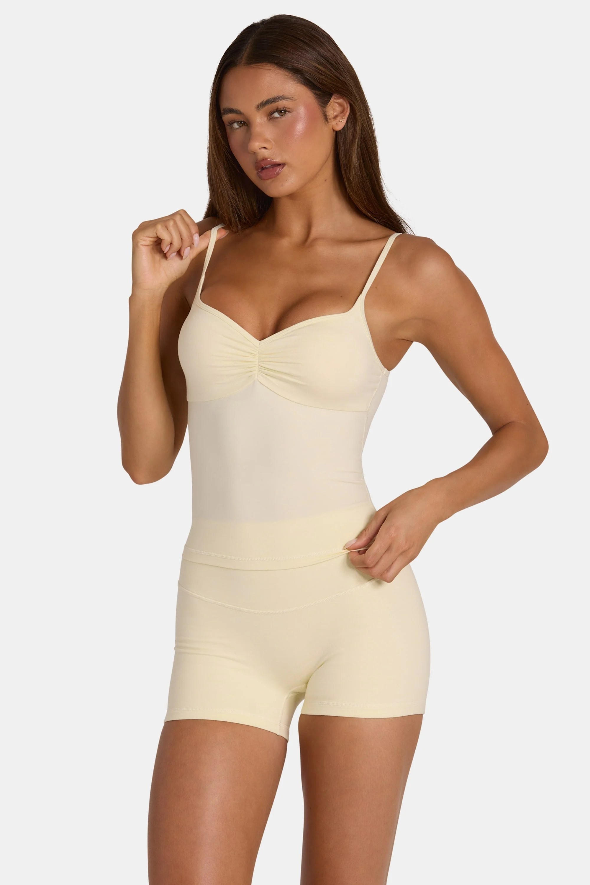 Artisan Soft Active Tank Top in Lemon Marl Environmentally Friendly