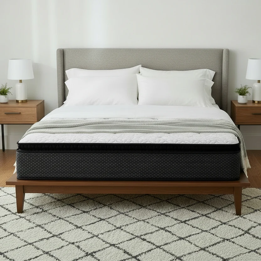Quality Ashley M412 Pillow Top Mattress In A Box Refined
