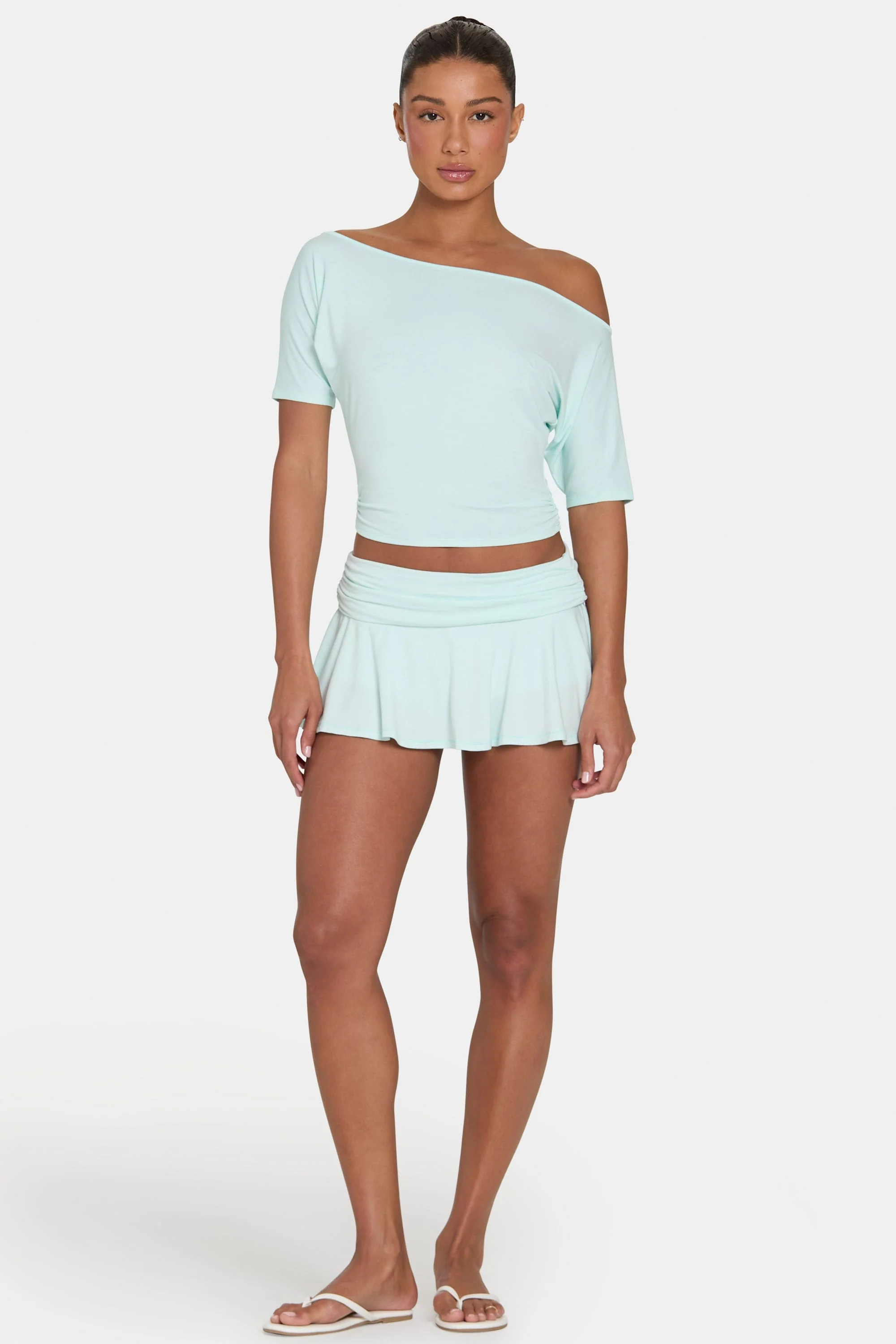 Soft ButterCloud™ Mini Skort in Peppermint Versatile