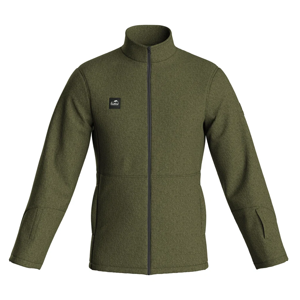 Carefully Designed Haukland Fleece Jacket for Photographers – Olive Breathable