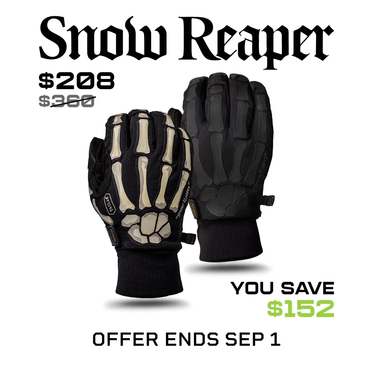 Smart Snow Reaper Tactical Winter Gloves – Insulated Waterproof Flexible